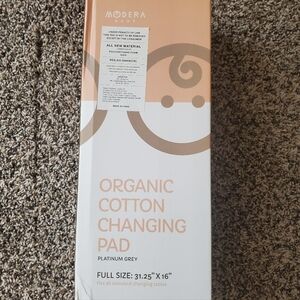 👶 Modera Baby Organic Cotton Changing Pad & 3 Waterproof Liners